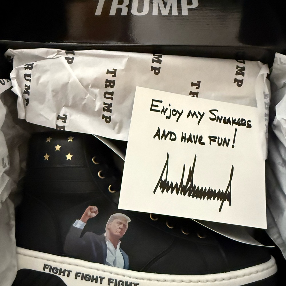 Black and White Athletic Shoes